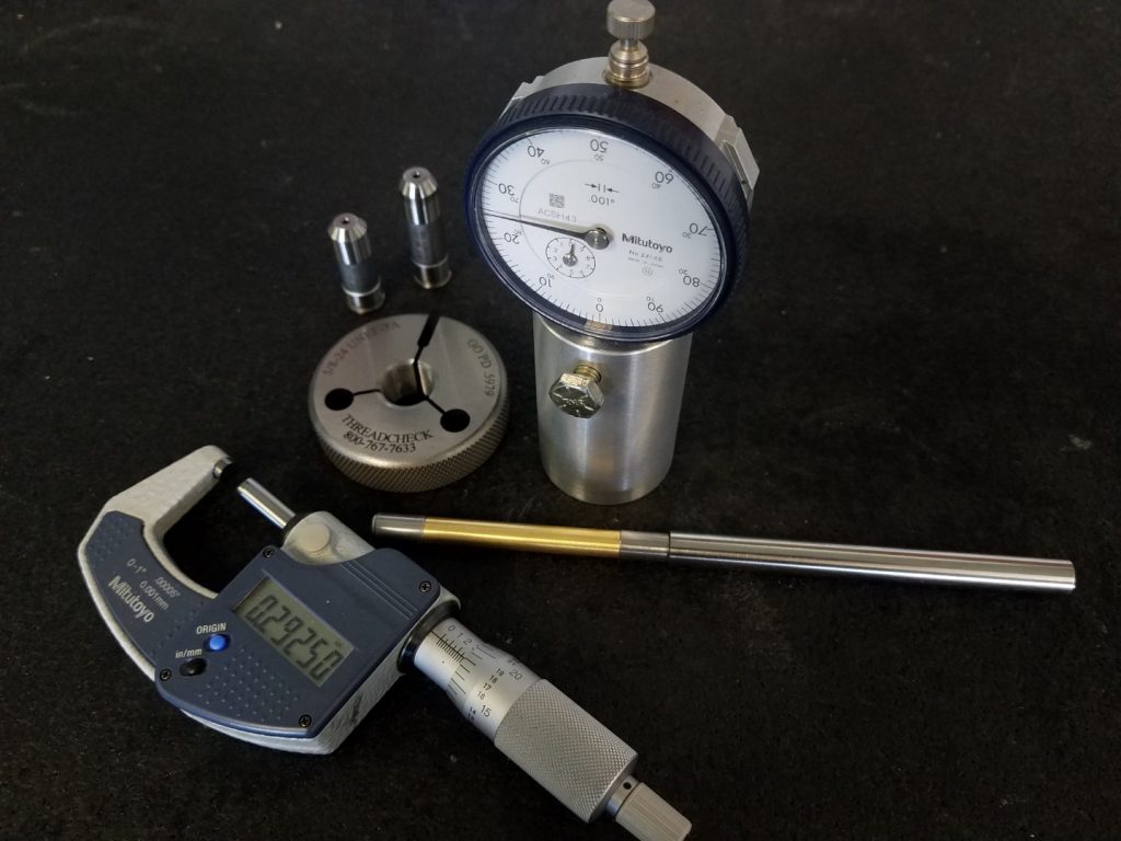 prefit barrels Go Gauges and Measuring Tools